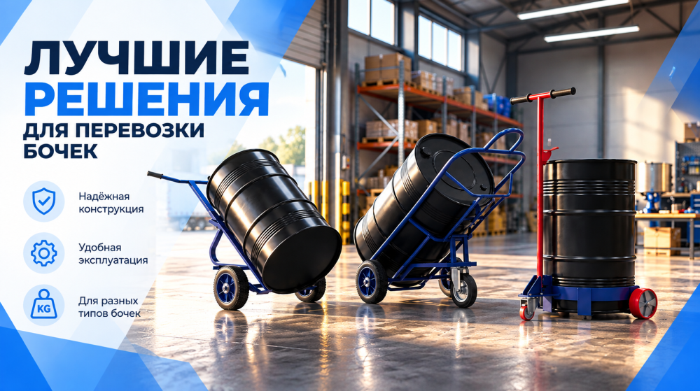 Лучшие решения для перевозки бочек