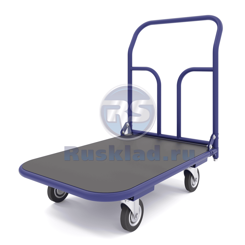 Тележка платформенная. Цельнолистовая резина. ТПР Тележка платформенная. Цельнолистовая резина. ТПР