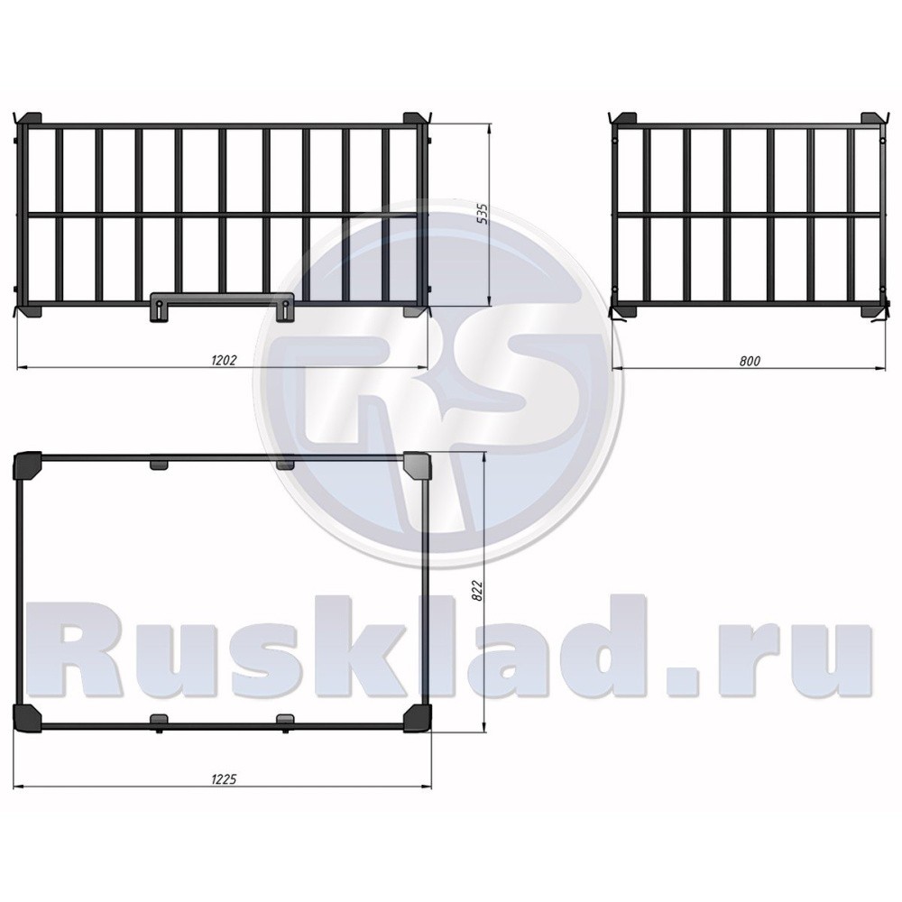 Каркасное ограждение ОПК 500 Каркасное ограждение ОПК 500