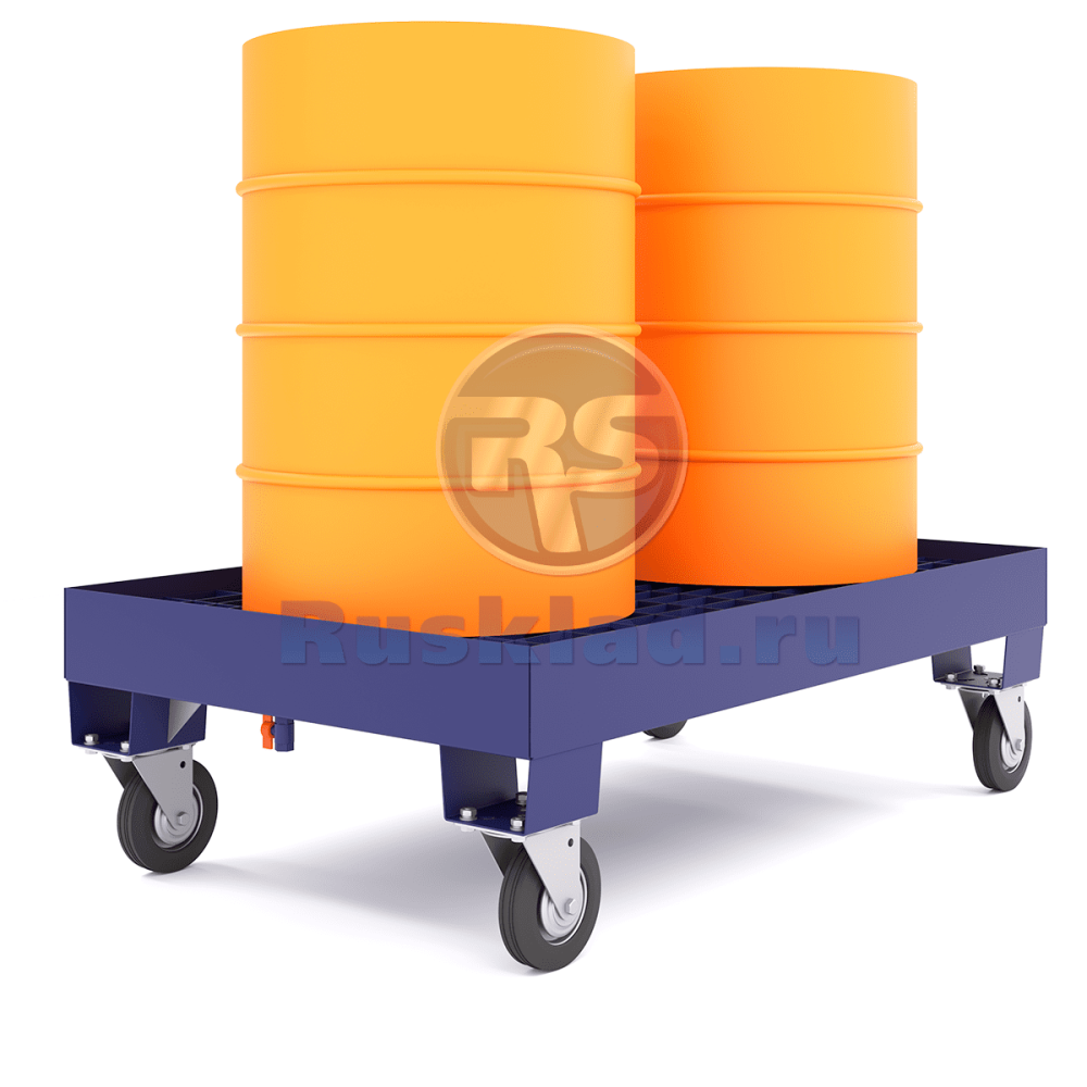 Поддон металлический для бочек ПДБ Поддон металлический для бочек ПДБ