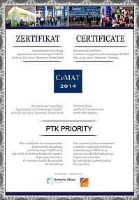 Сертификат Rusklad - CeMAT